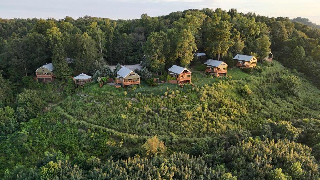 Wildflower Cabin with a private hot tub