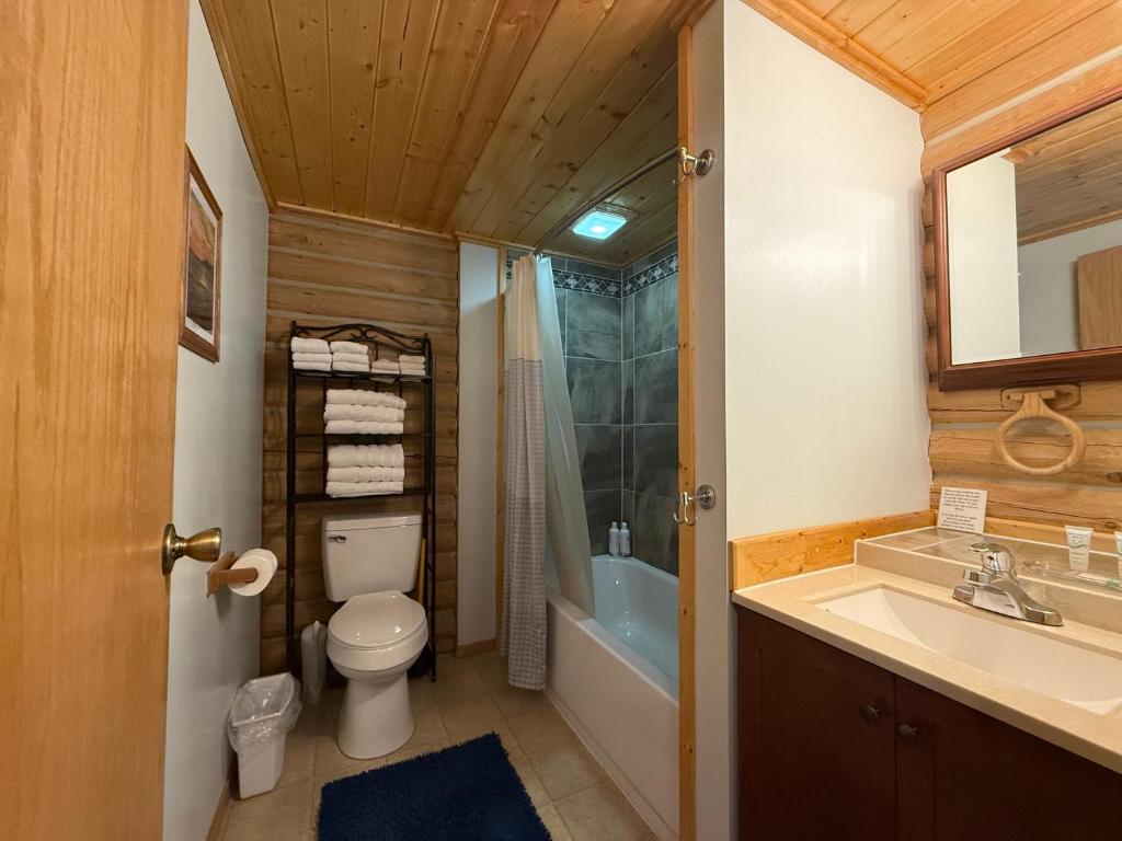 Talkeetna Log Cabin with Hot Tub Unit 1 - Image 8