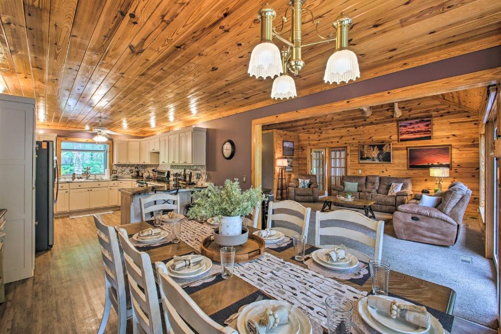 Kayaks and Boat Dock Lakeside Hot Springs Retreat - Image 4