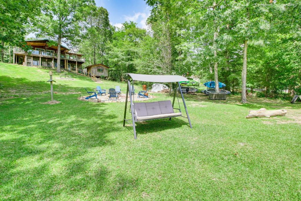 Hot Springs Retreat with Private Dock and Hot Tub!