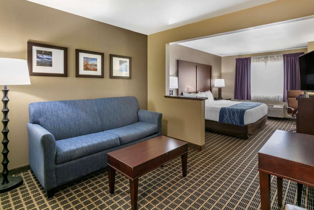 Hotel room interior
