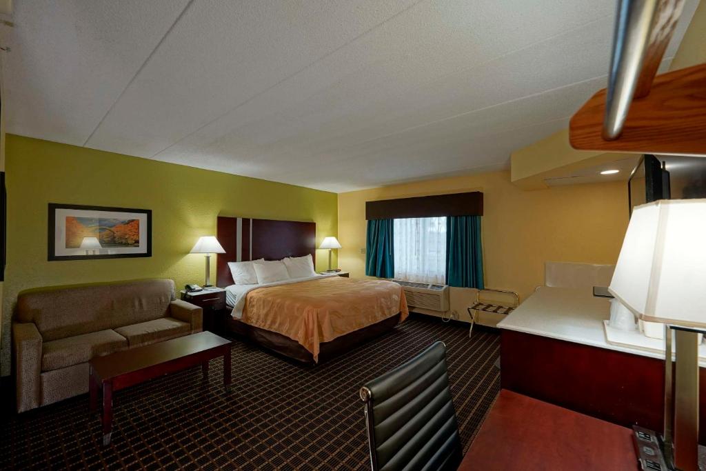 Hotel room interior