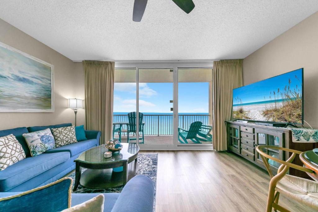 Stunning Ocean & Sunset Views, Direct Beach Access with 2 King Bedrooms at Panama City Beach, Fl