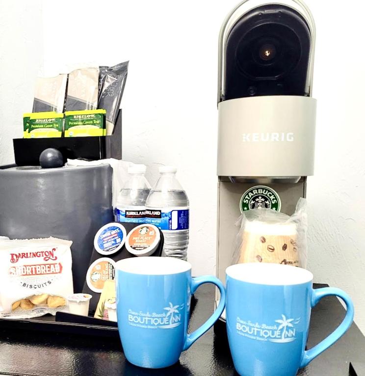 Ocean Sands Beach Boutique Inn-1 Acre Private Beach-St Augustine Historic-2 Miles-Shuttle with Downtown Tour-HEATED Salt Water Pool until 420AM-Popcorn-Cookies-New 4k USD Black Beds- 69 Item Breakfast-Eggs-Bacon-Starbucks- Free Laundry- #904-799-SAND - Image 6