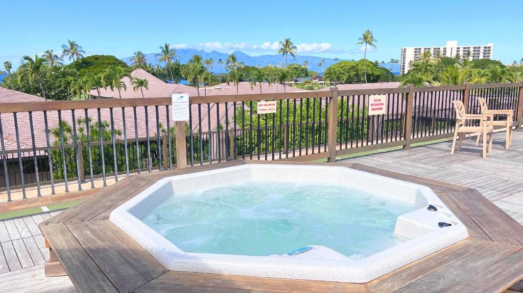 Maui Eldorado B200-Large lanai w/ocean/golf course views