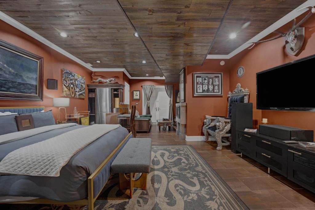 Hotel room interior