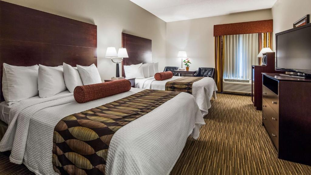 Hotel room interior
