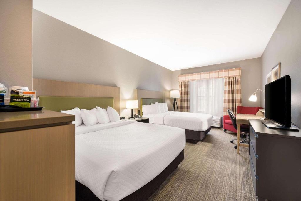 Hotel room interior