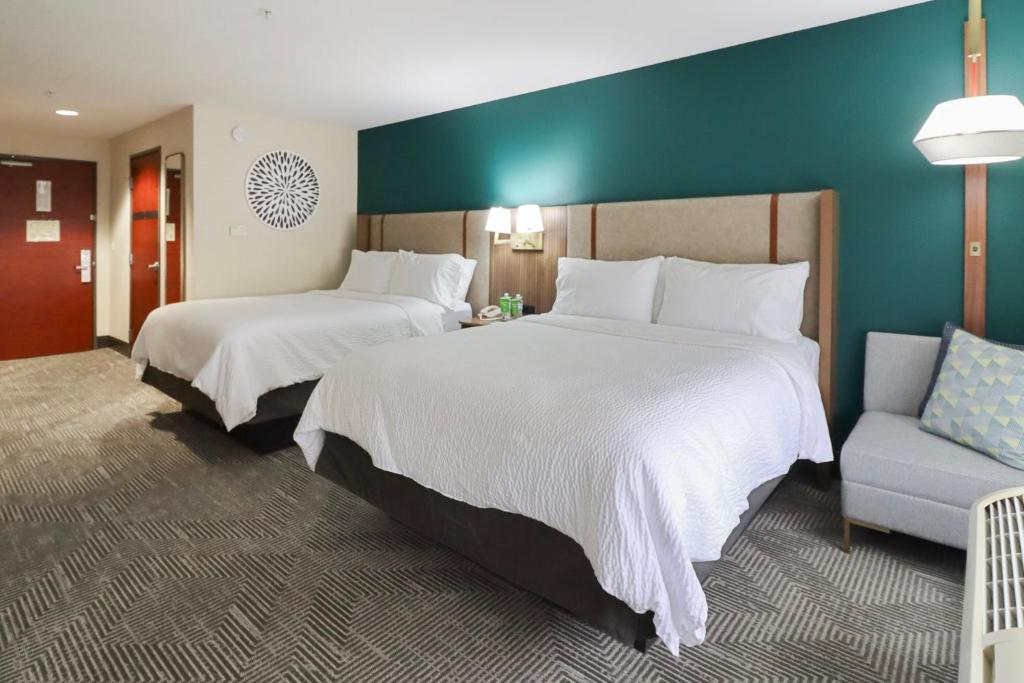 Hotel room interior