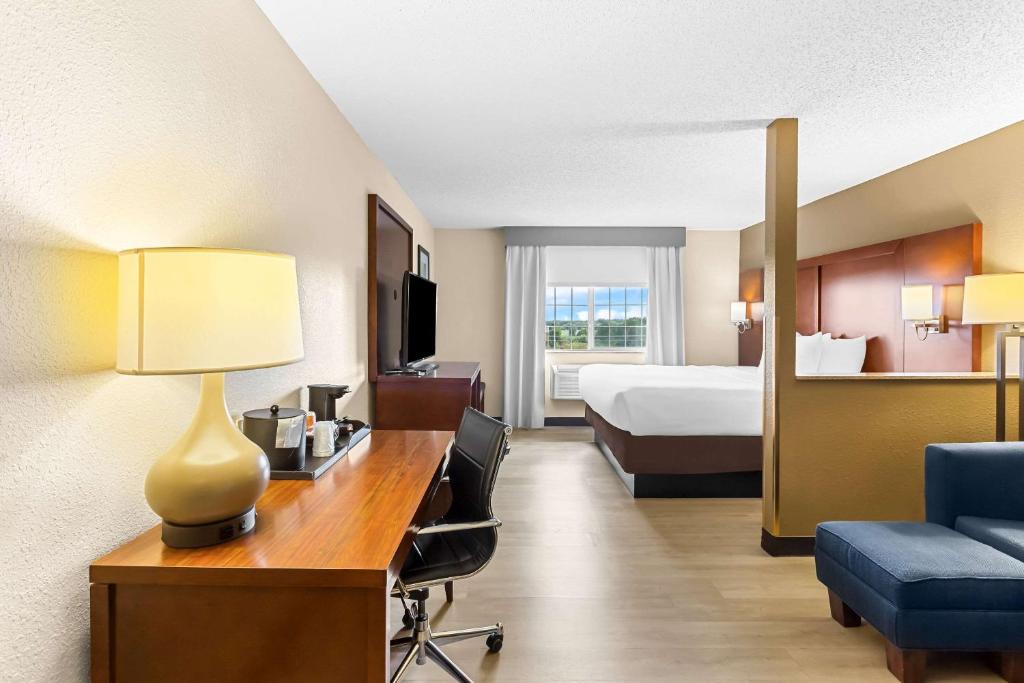 Hotel room interior