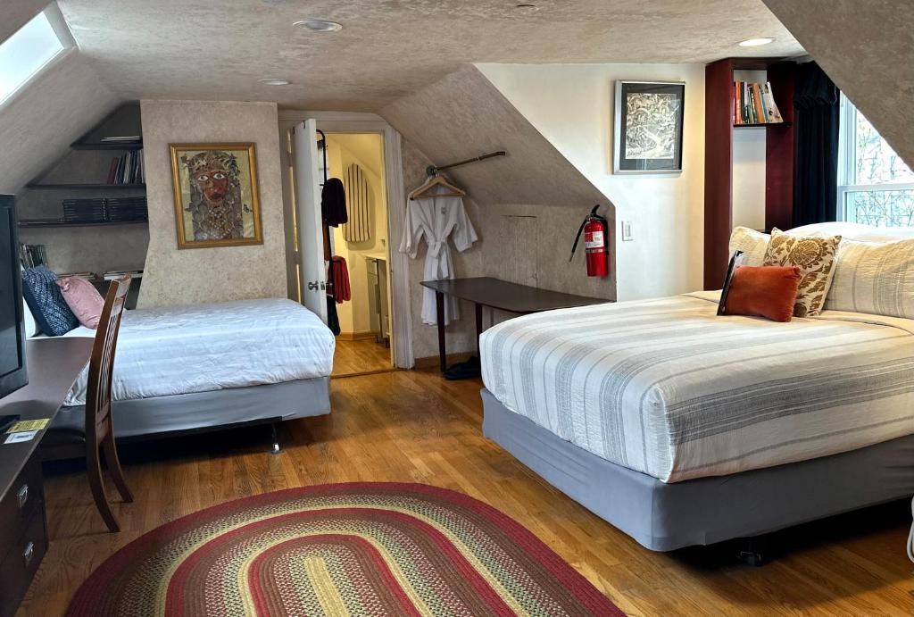 Hotel room interior