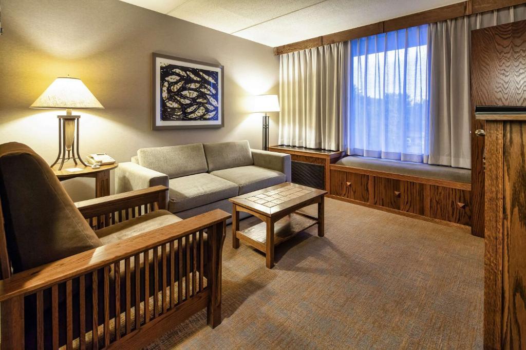 Hotel room interior