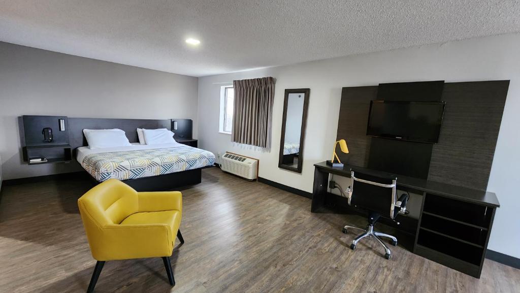 Hotel room interior