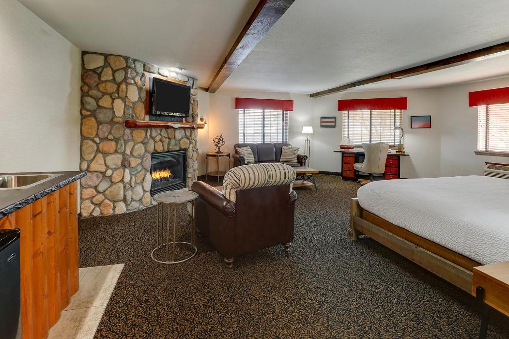 Hotel room interior