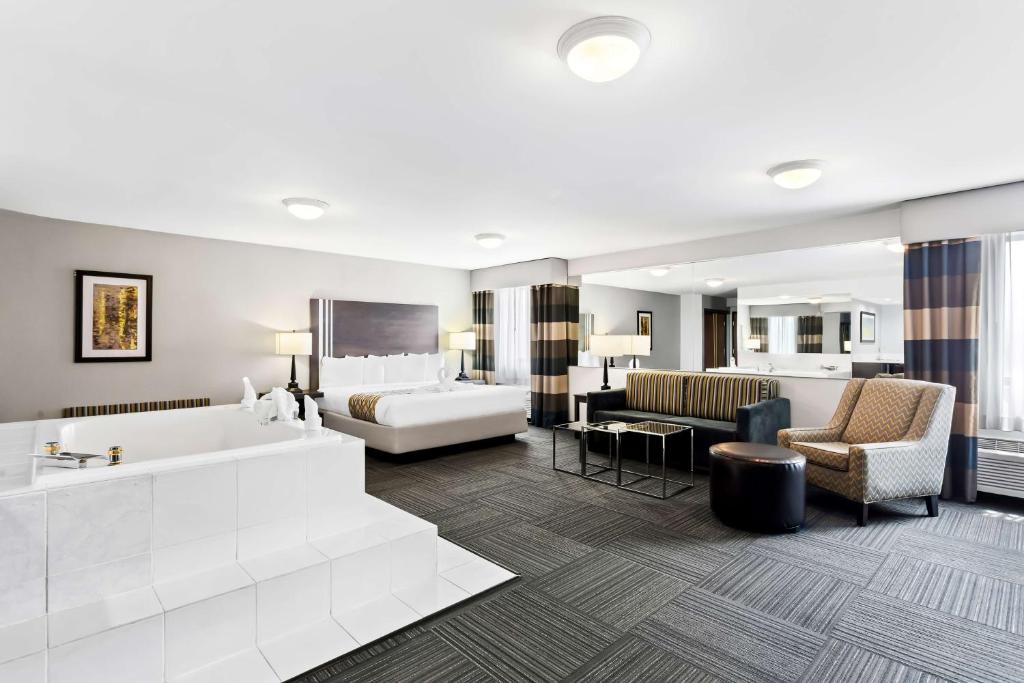 Hotel room interior