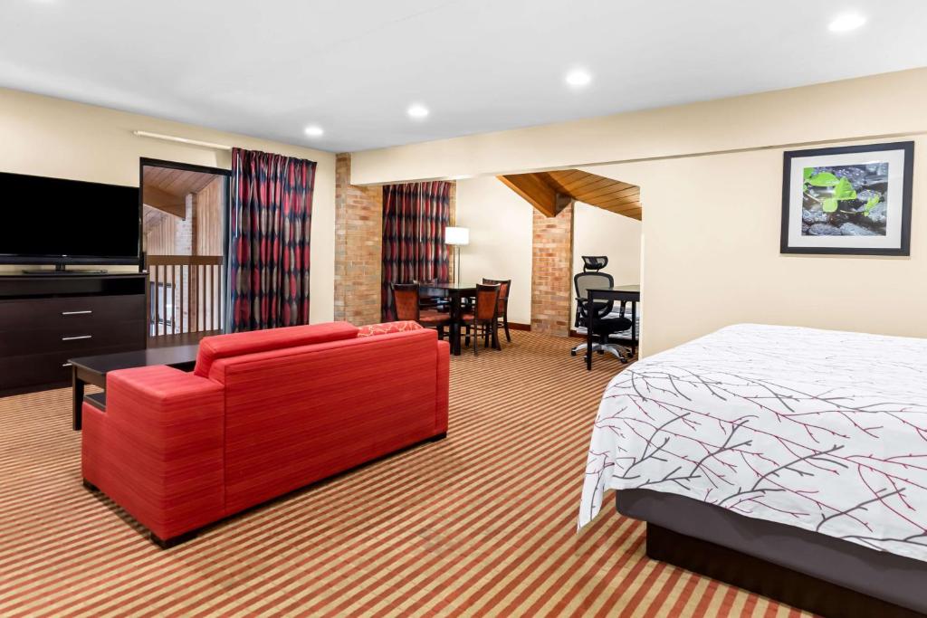 Hotel room interior