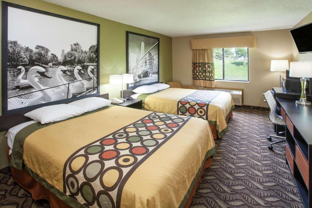 Hotel room interior