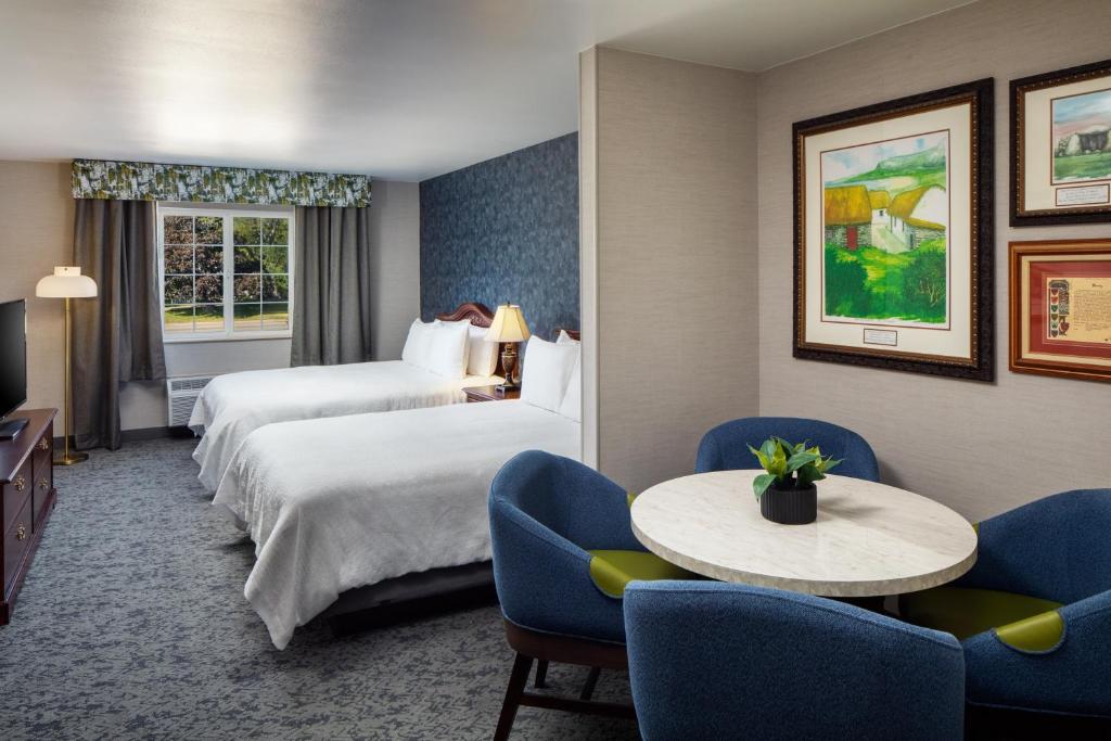 Hotel room interior