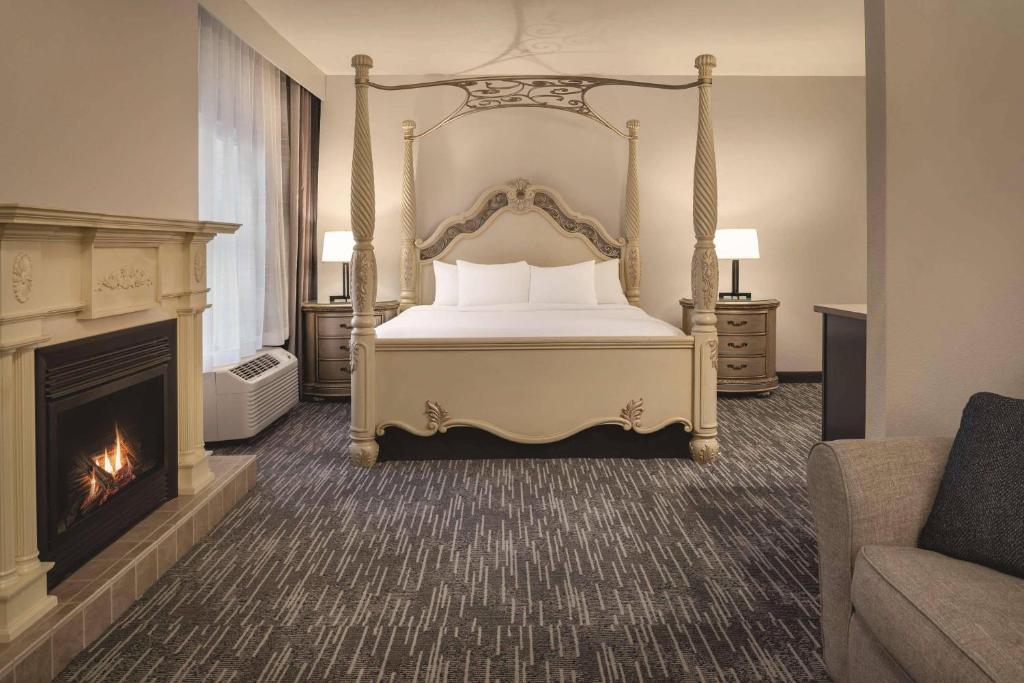 Hotel room interior