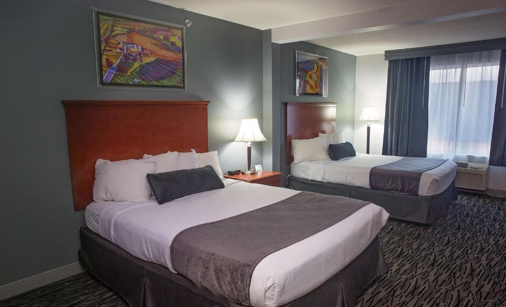 Hotel room interior