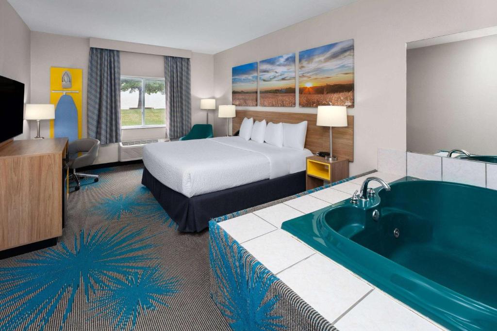 Hotel room interior