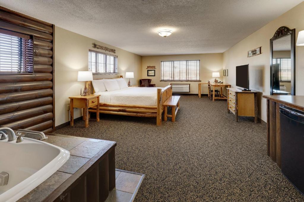Hotel room interior