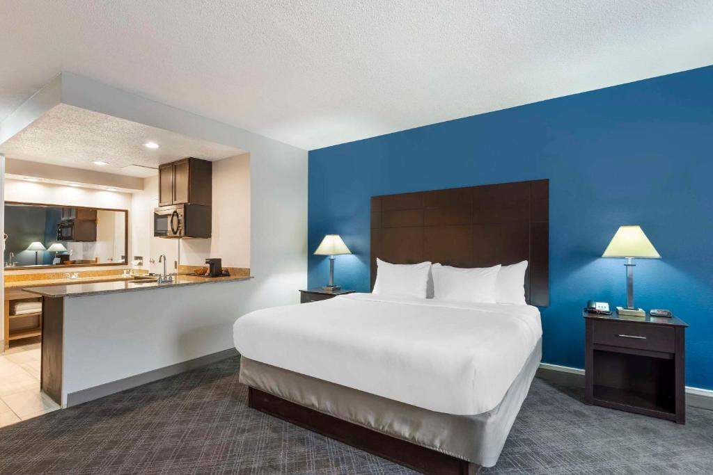 Hotel room interior