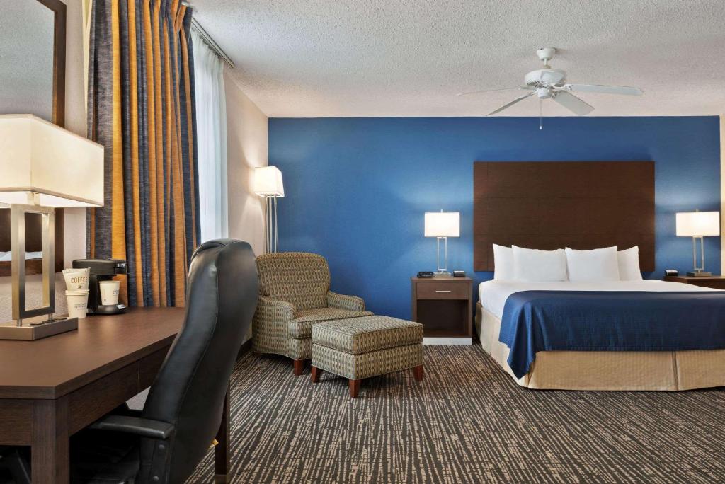 Hotel room interior