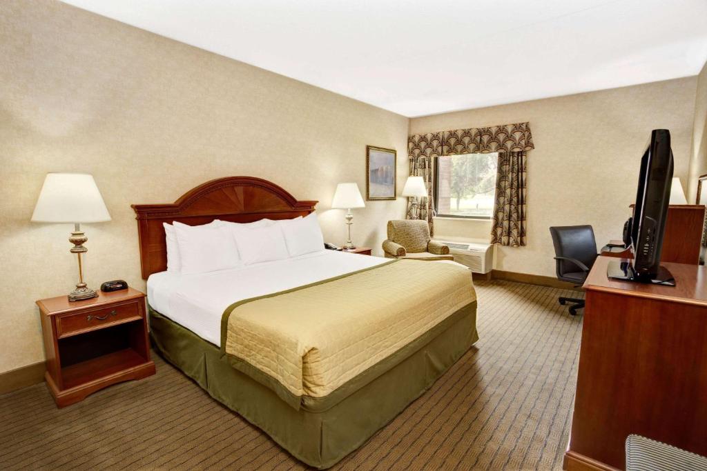 Hotel room interior