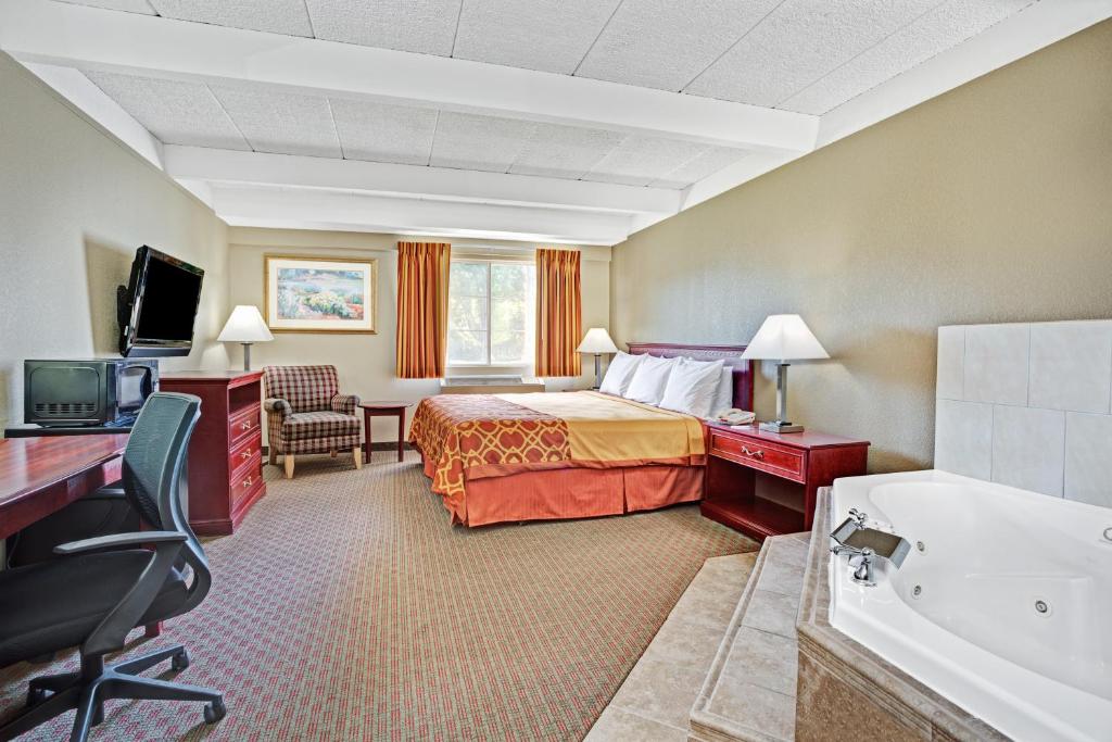 Hotel room interior