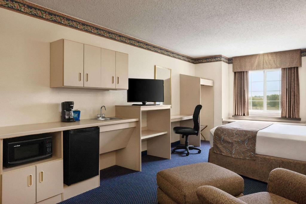 Hotel room interior
