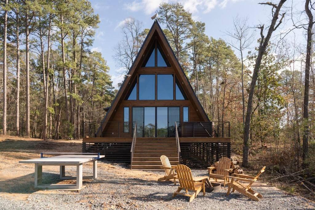 Newly Built, Mid-Lakeside A-Frame with Hot Tub and Steam Shower