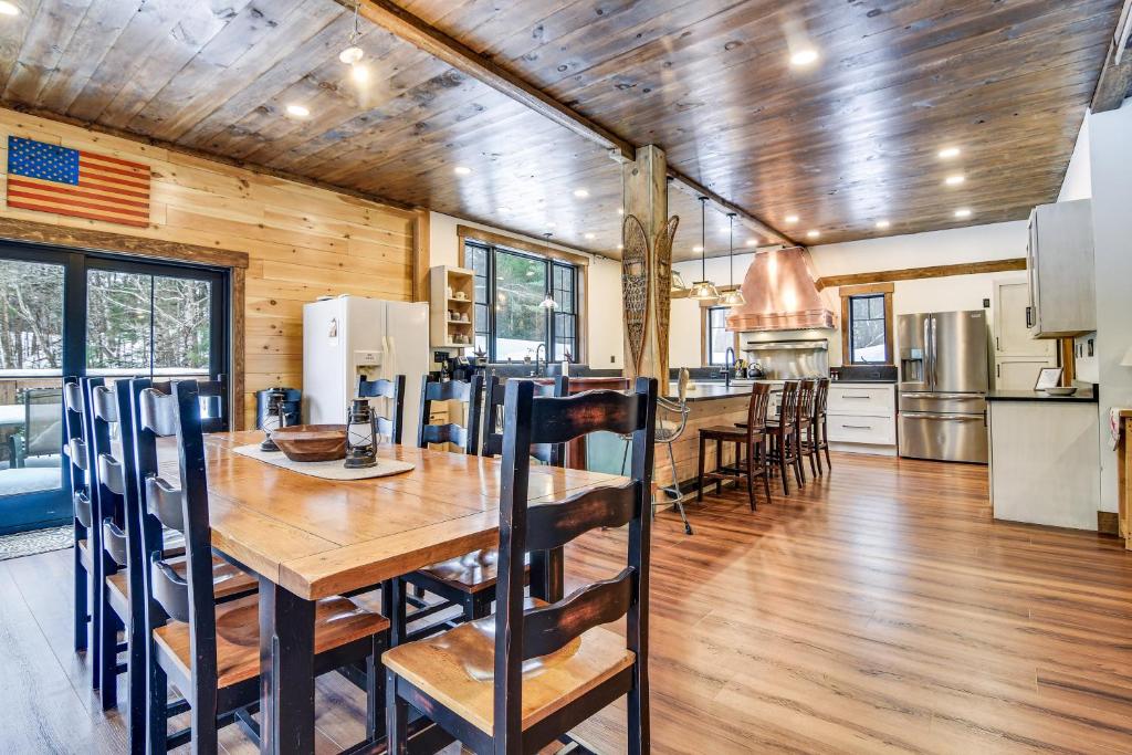 Maine Home with Hot Tub and Snowmobile Trail Access!