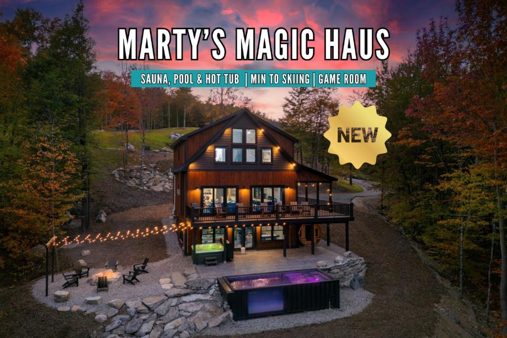 Brand New Retreat near Ski Resort, Game Room, Sauna, Hot Tub, Pool