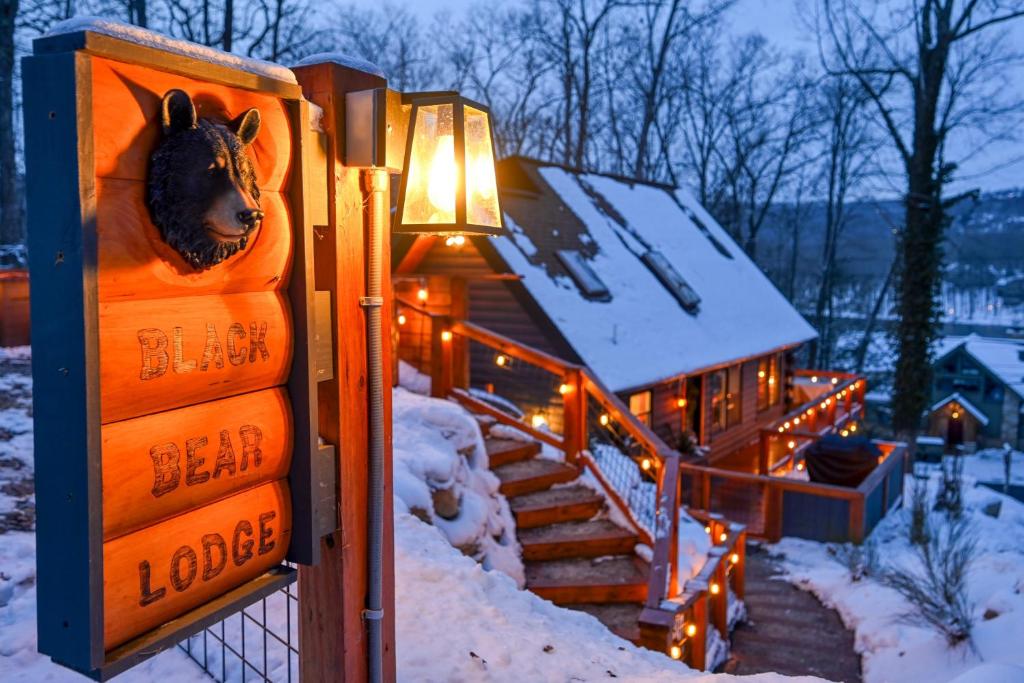 Luxe Lake View 4BR Cabin with Hot Tub Outdoor Fun