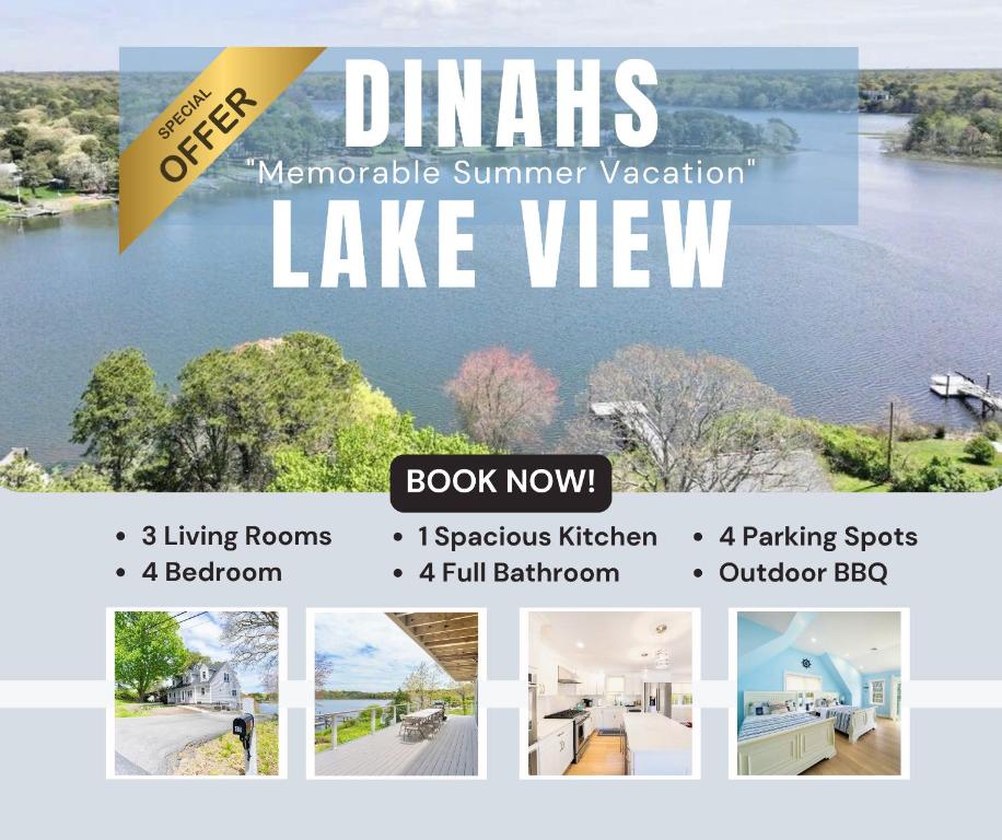 40 - 4BR Lakeview - Lakeside retreat near GJK View