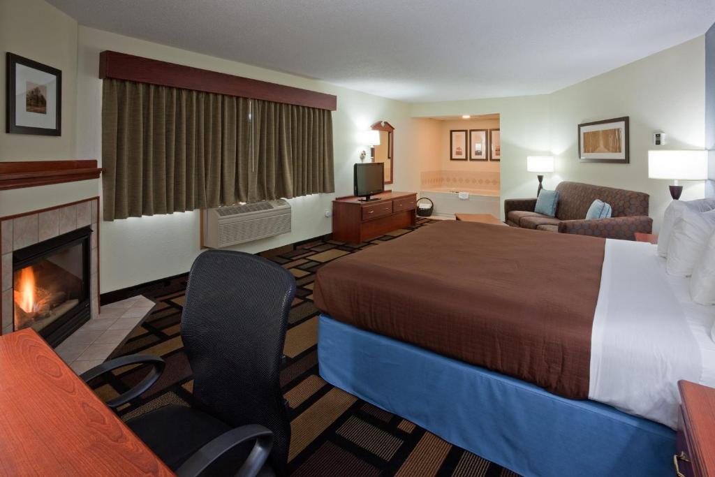 Hotel room interior