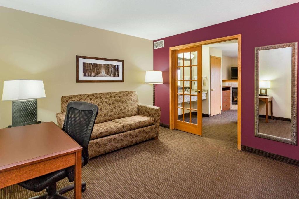 Hotel room interior