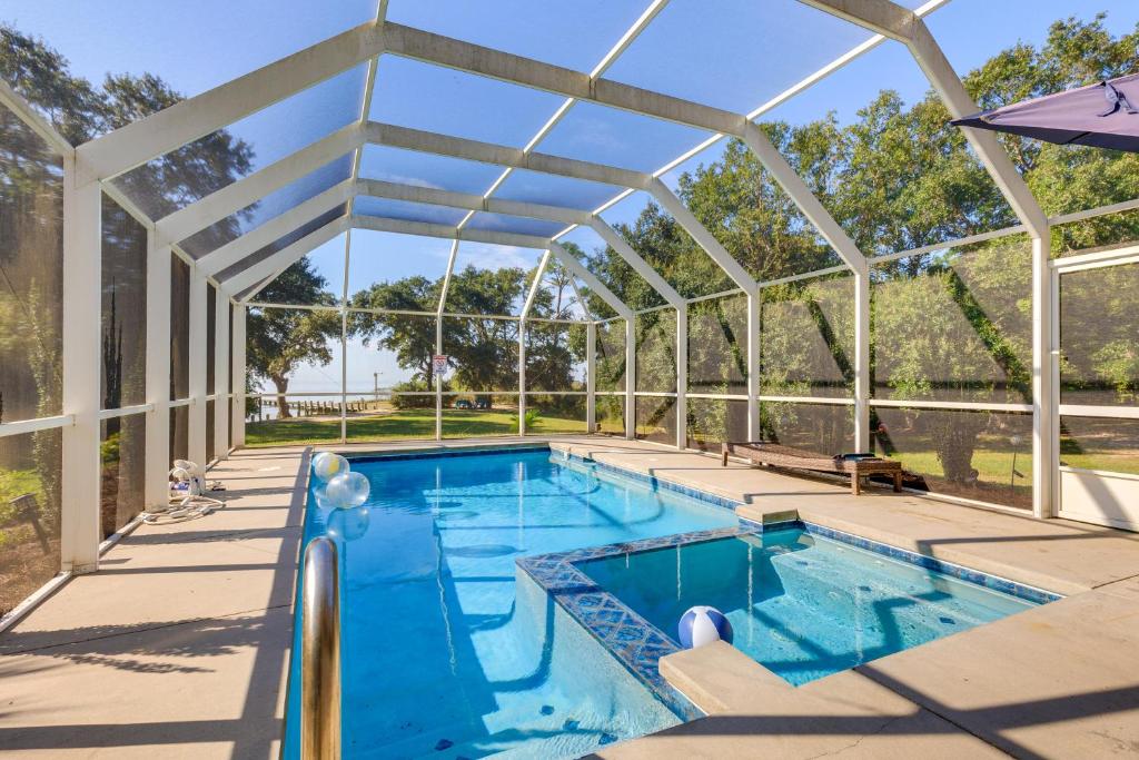 Waterfront Gulf Coast Home with Outdoor Oasis!