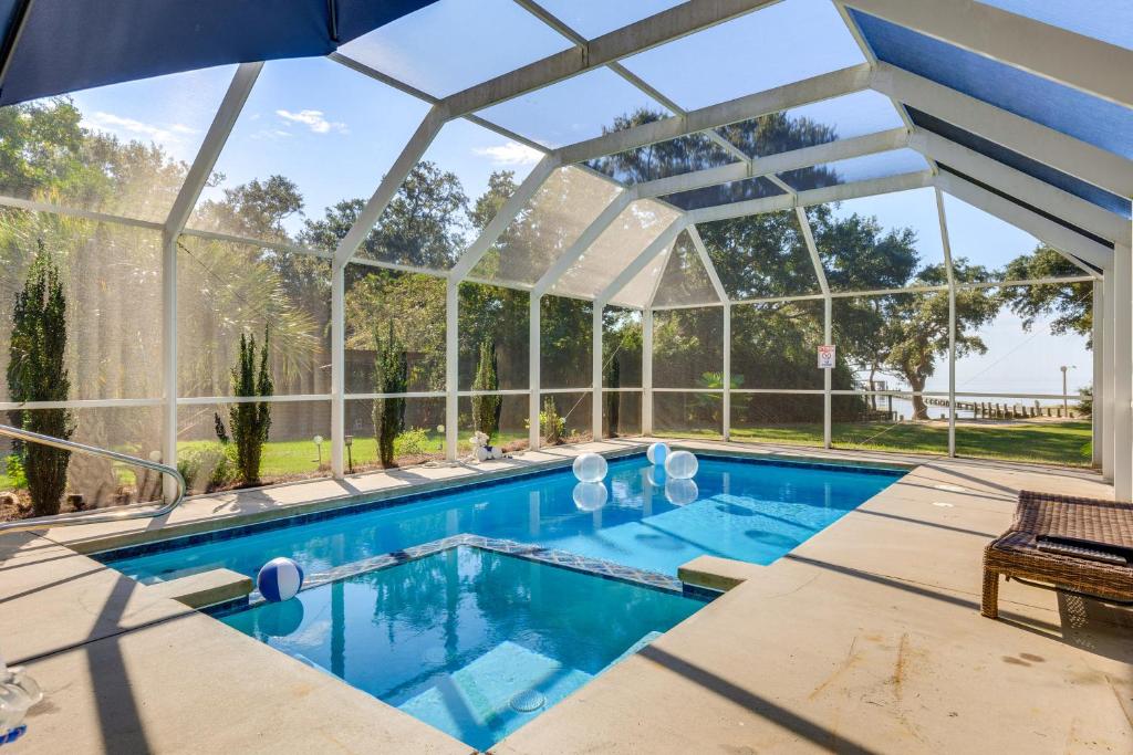 Waterfront Gulf Coast Home with Outdoor Oasis!