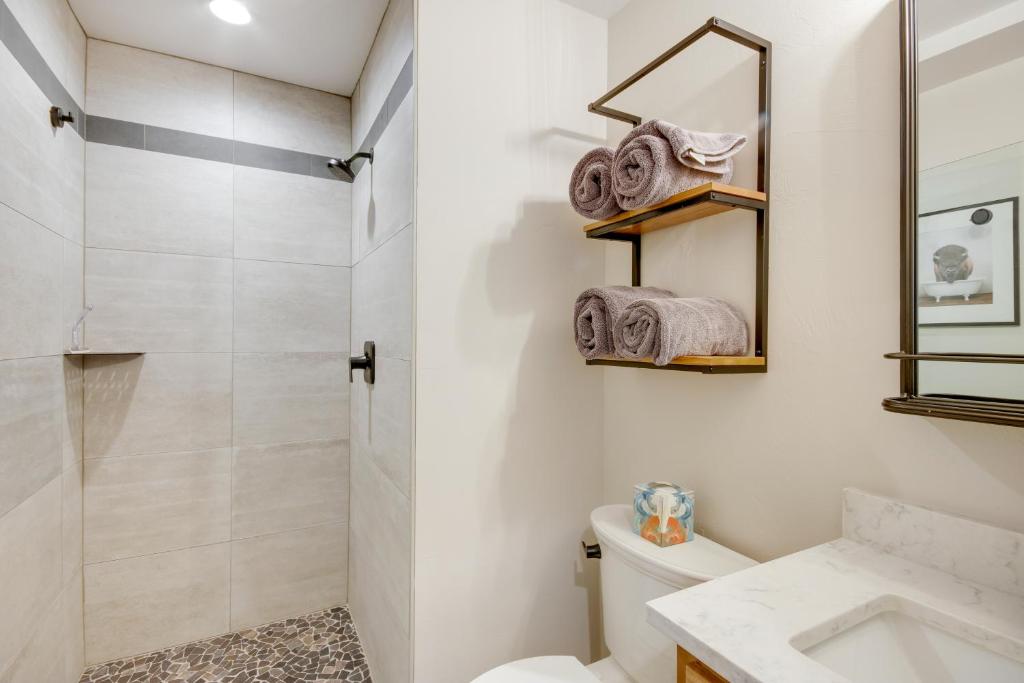 Hot Tub and Deck at Red Lodge Retreat - Image 8