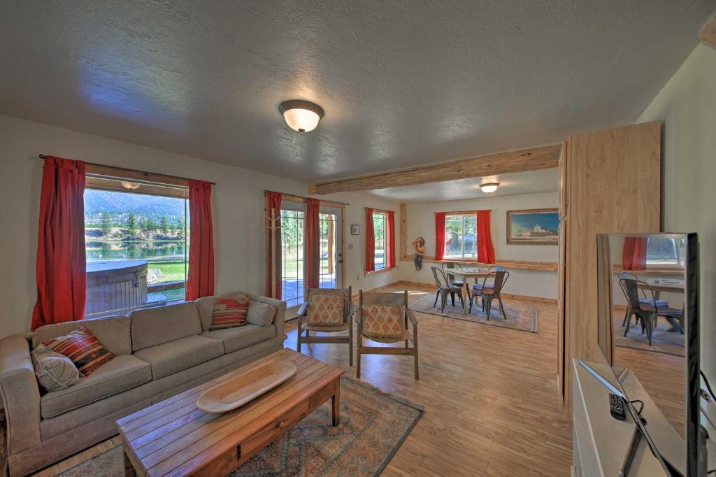 Scenic Riverfront Retreat with Hot Tub and Kayaks!