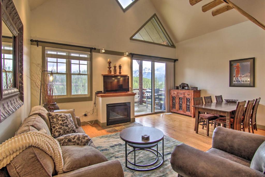 Steps to Moonlight Basin Scenic Mtn Retreat!