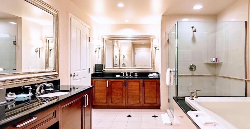 Strip & Sphere view - Separate Living room - 2 Full Bath - Full Kitchen - Balcony - 900 sqft - MGM Signature - Image 8