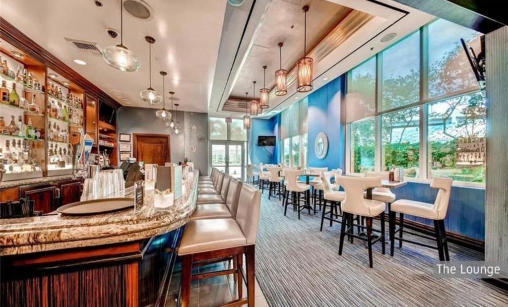 Eclipse Studio at MGM Signature Tower 3 BALCONY STRIP VIEW F1 TRACK VIEW - Image 5