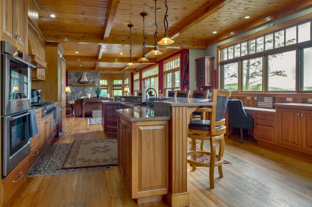 Dock and Theater Room Lakefront Alton Bay Retreat! - Image 5
