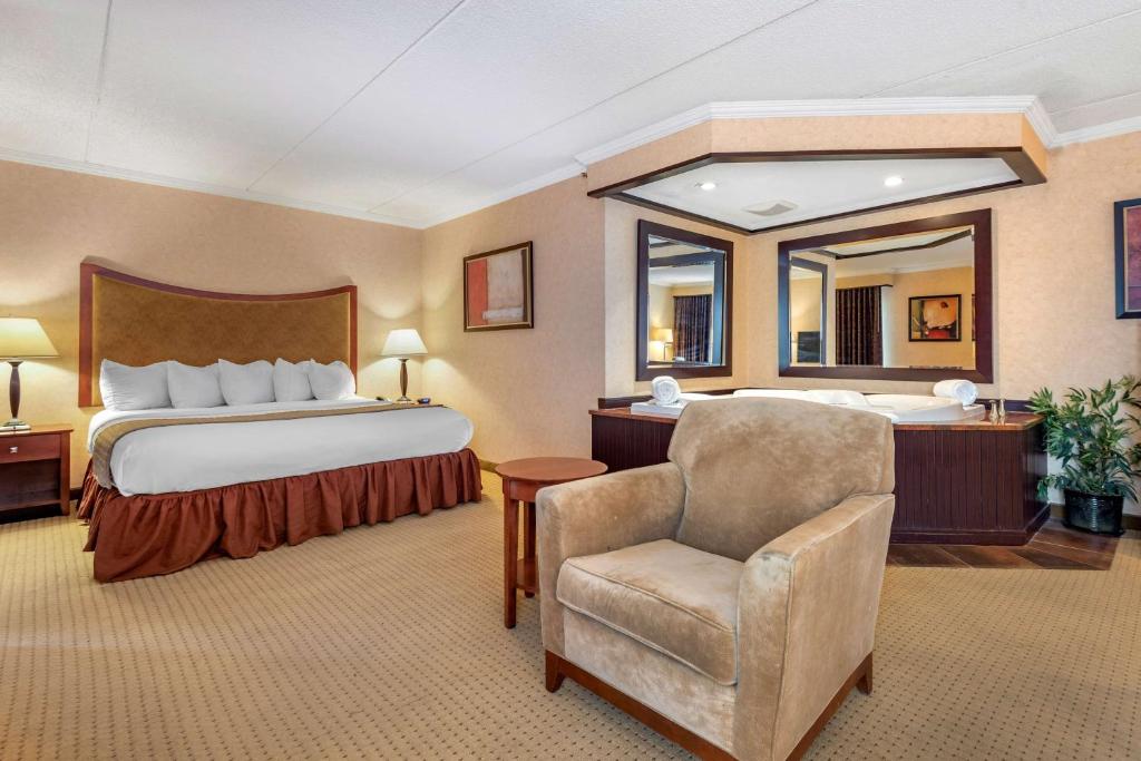 Hotel room interior
