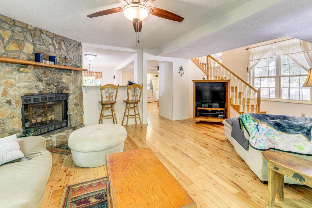 Bryson City Cottage with Hot Tub and Waterfall Views! - Image 5