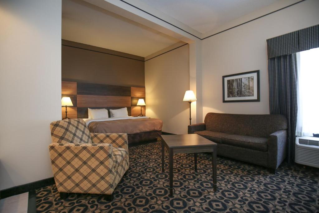 Hotel room interior