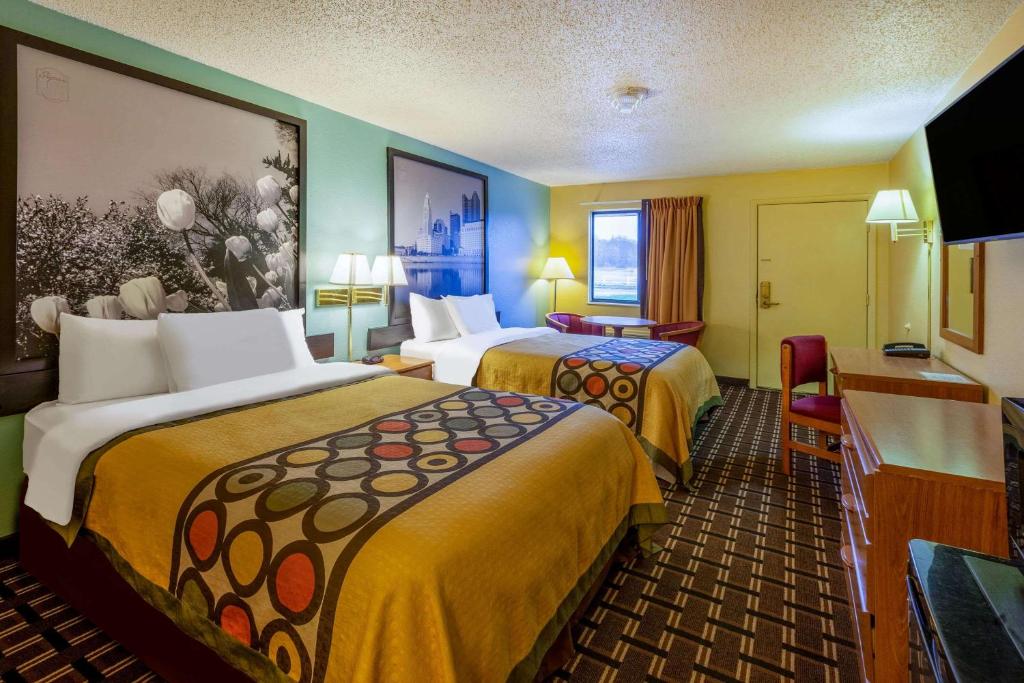 Hotel room interior